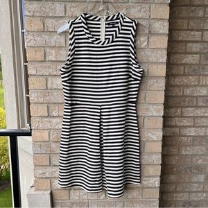 Madewell Striped Afternoon Dress